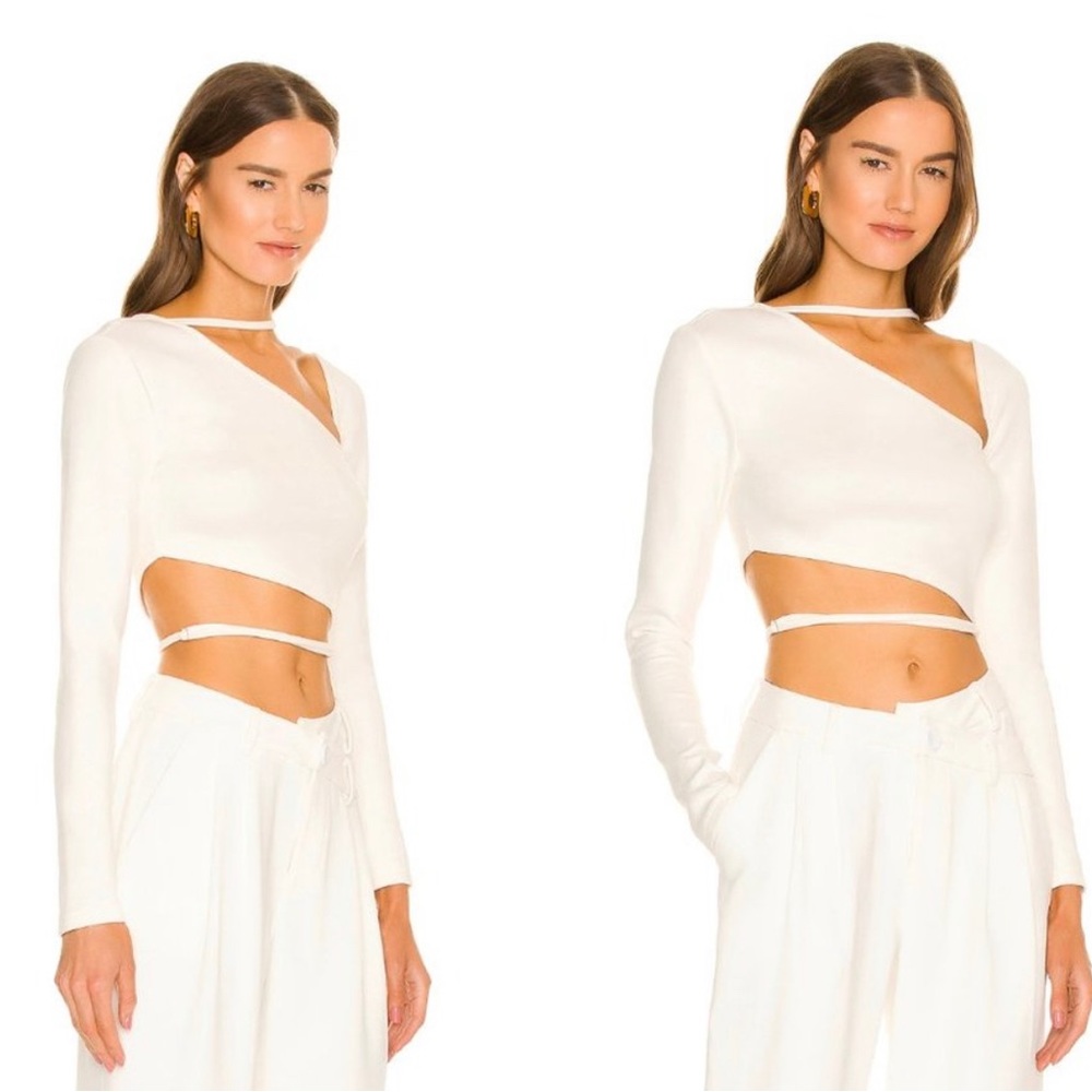 Atoir | NWT Promise Me Crop in Ivory Size S